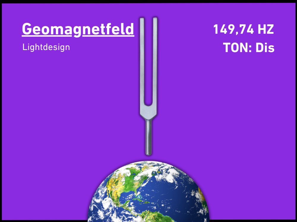 Stimmgabel Geomagnetfeld Lightdesign 149,74 Hz | Art.-Nr. KO 149/Alu