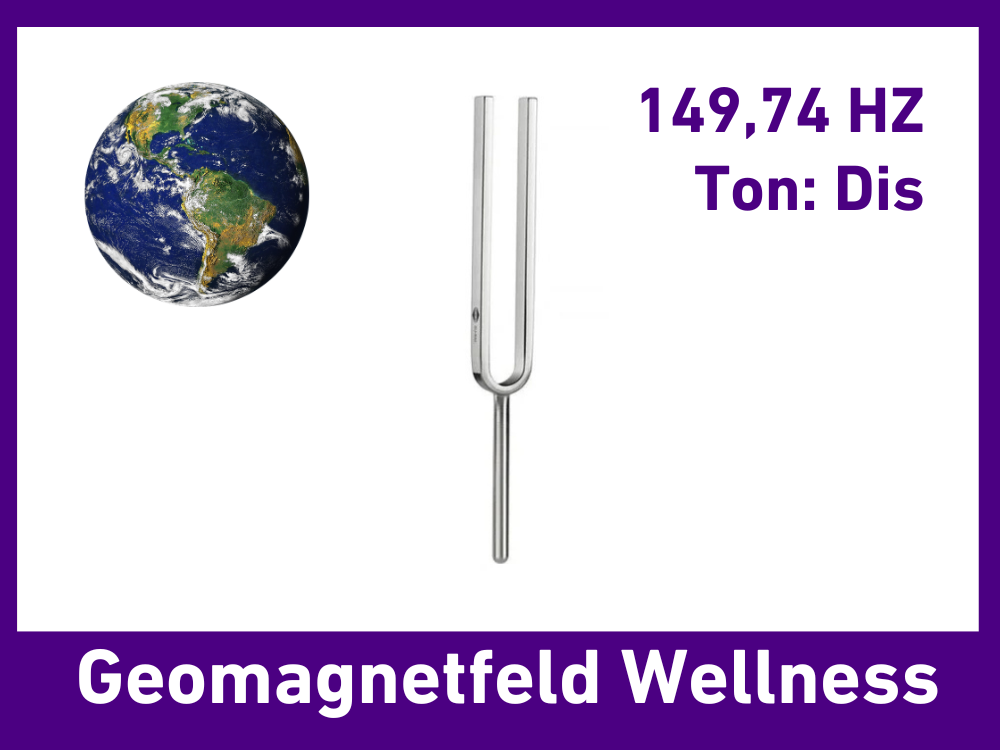 Tuning fork geomagnetic field wellness 149.74 Hz | Item no. KO 149/7