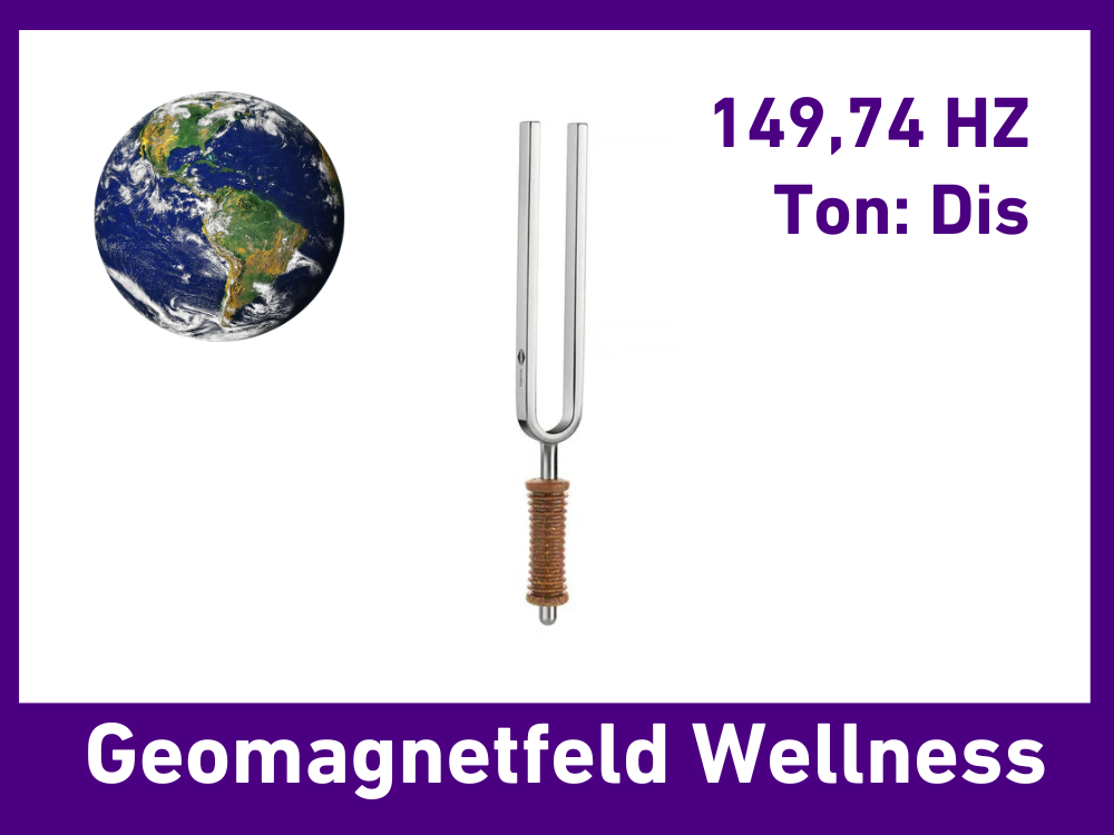 Tuning fork geomagnetic field wellness 149.74 Hz | Item no. KO 149/7