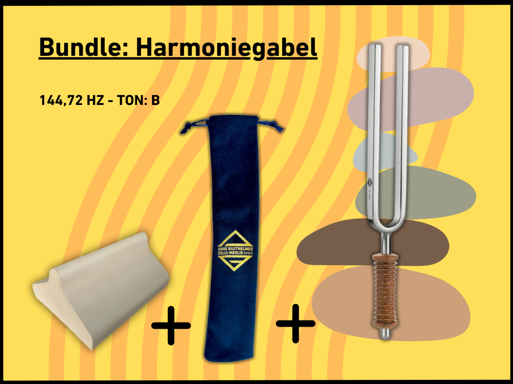 Bundle: Harmoniegabel Wellness 234,16 Hz | Art.-Nr. KO 234-Relax/7