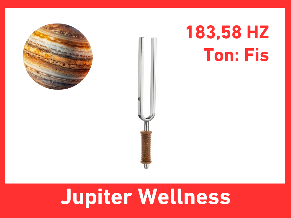 Tuning fork Jupiter Wellness 183.58 Hz | Item no. KO 183/7