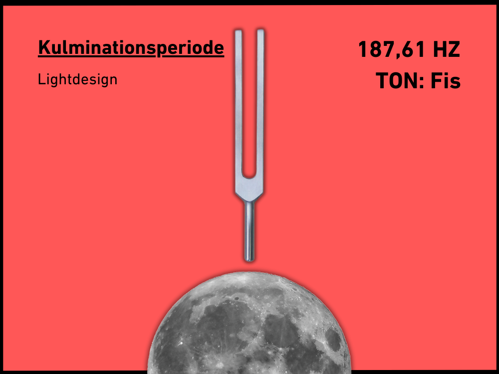 Stimmgabel Kulminationsperiode Lightdesign 187,61 Hz | Art.-Nr. KO 187/Alu