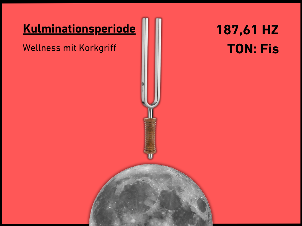 Stimmgabel Kulminationsperiode Wellness 187,61 Hz | Art.-Nr. KO 187/7