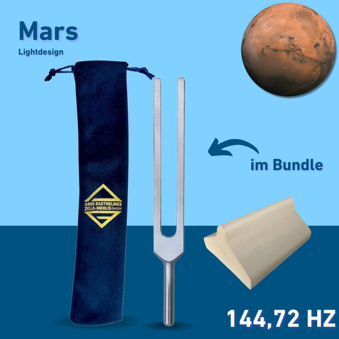 Bundle: Stimmgabel Mars Lightdesign 144,72 Hz