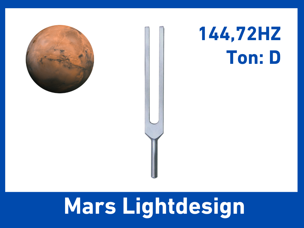 Tuning fork Mars Lightdesign 144.72 Hz | Item no. KO 144/aluminium