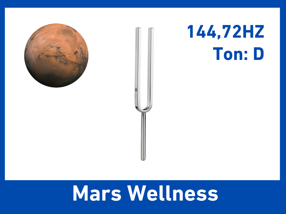 Tuning fork Mars Wellness 144.72 Hz | Item no. KO 144/7