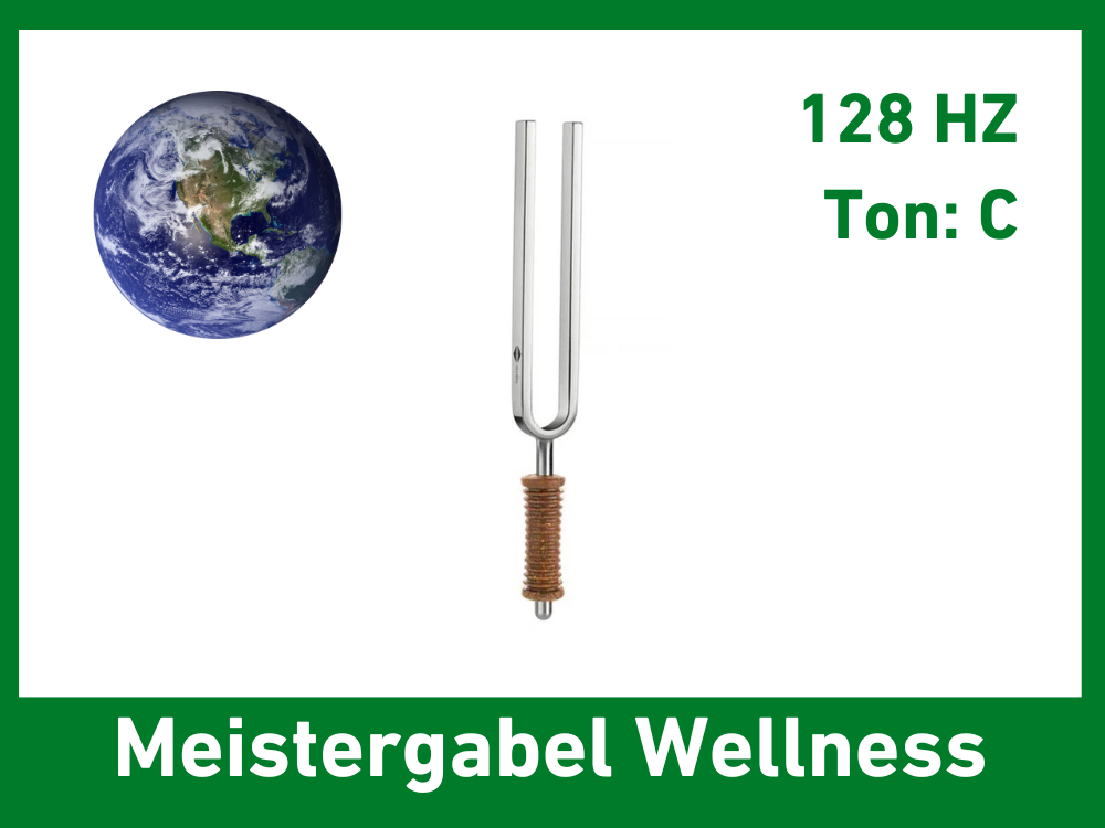 Bundle tuning fork Meistergabel Wellness 128 Hz | Item no. KO 128/7