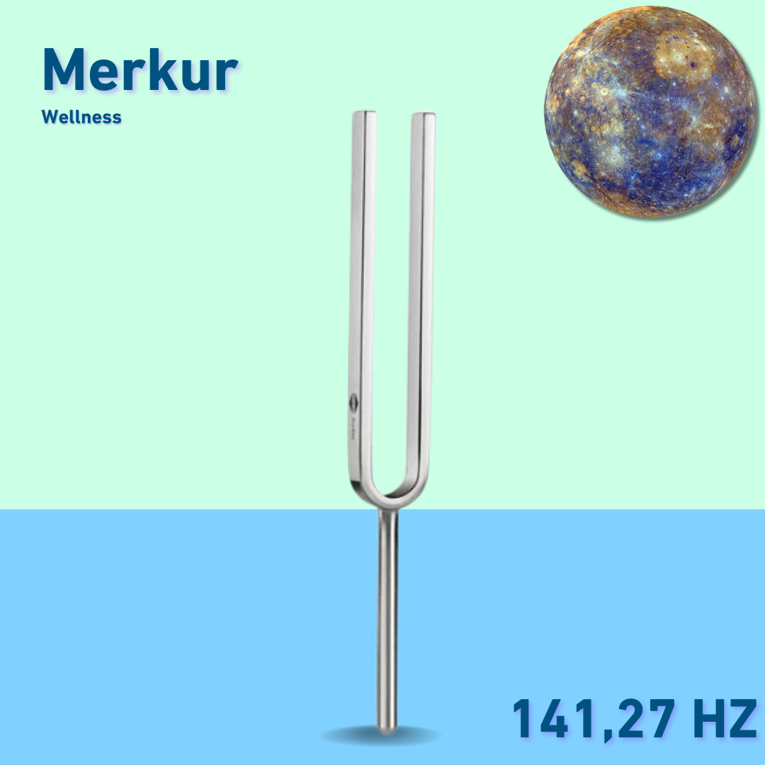 Stimmgabel Merkur Wellness 141,27 Hz | Art.-Nr. KO 141/7