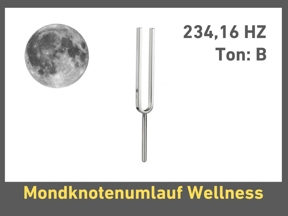 Tuning fork lunar node orbit wellness 234.16 Hz | Item no. KO 234/7