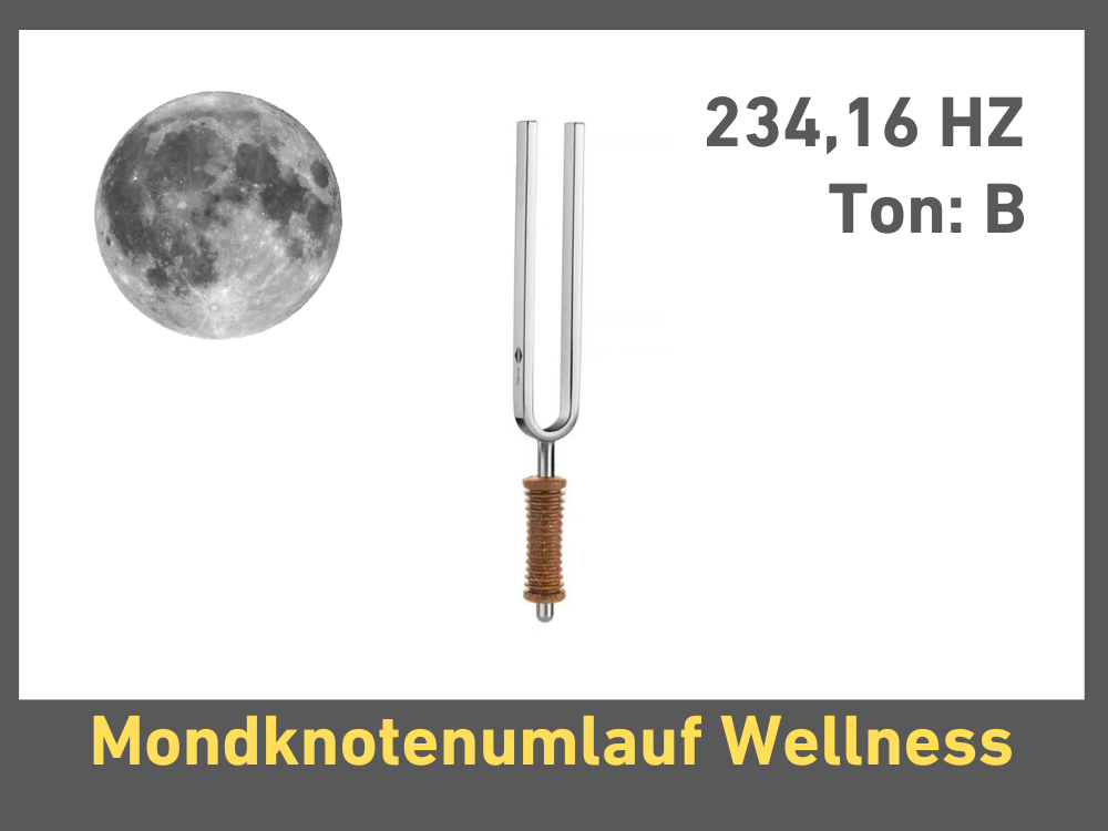 Tuning fork lunar node orbit wellness 234.16 Hz | Item no. KO 234/7