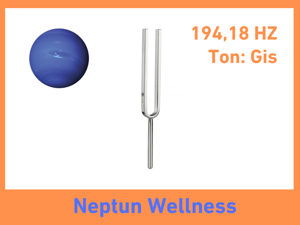 Tuning fork type Neptune Wellness 211.44 Hz | Item no. KO 211/7