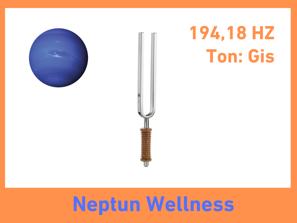 Tuning fork type Neptune Wellness 211.44 Hz | Item no. KO 211/7