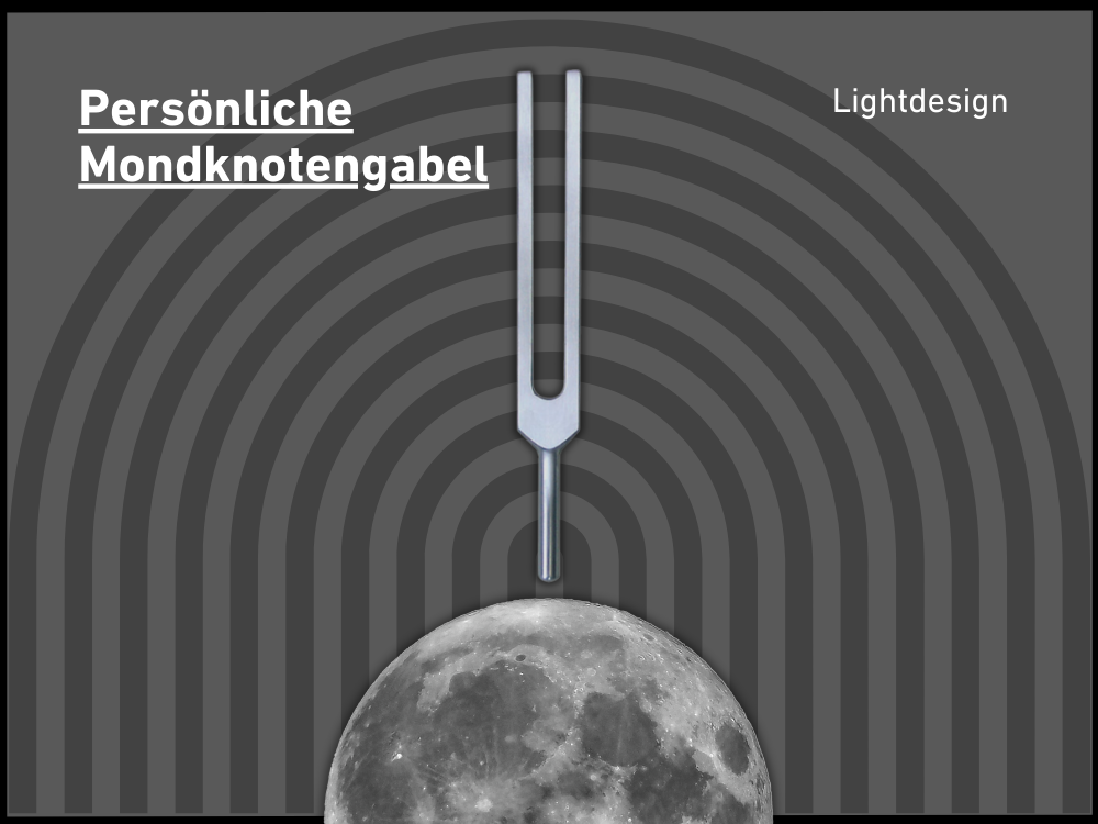 Persönliche Mondknotengabel Lightdesign