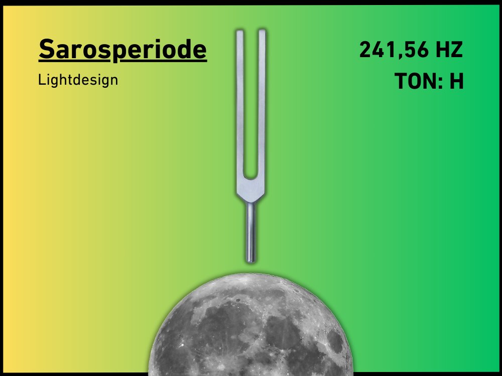 Stimmgabel Sarosperiode Lightdesign 241,56 Hz | Art.-Nr. KO 241/Alu