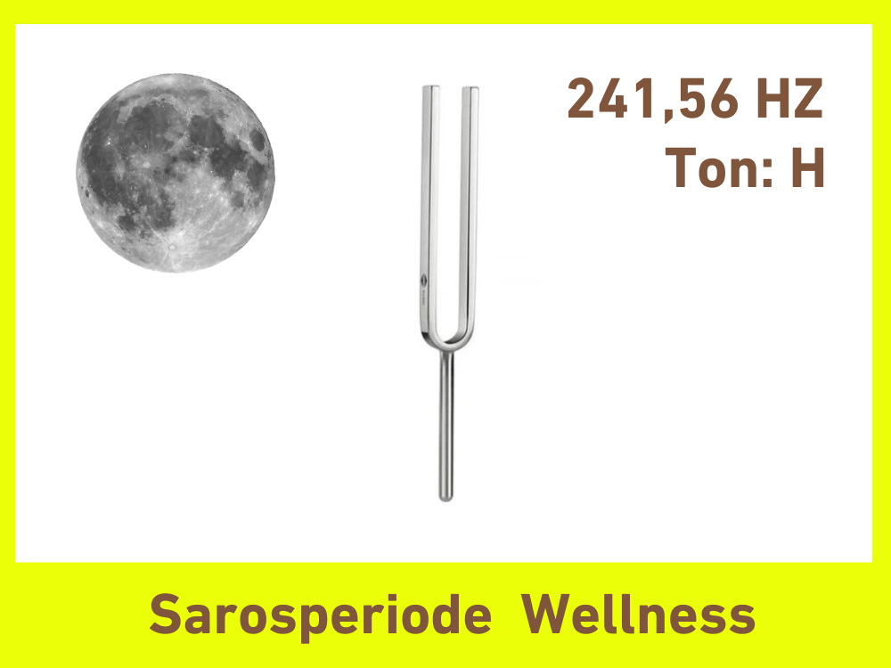 Tuning fork Saros period Wellness 241.56 Hz | Item no. KO 241/7