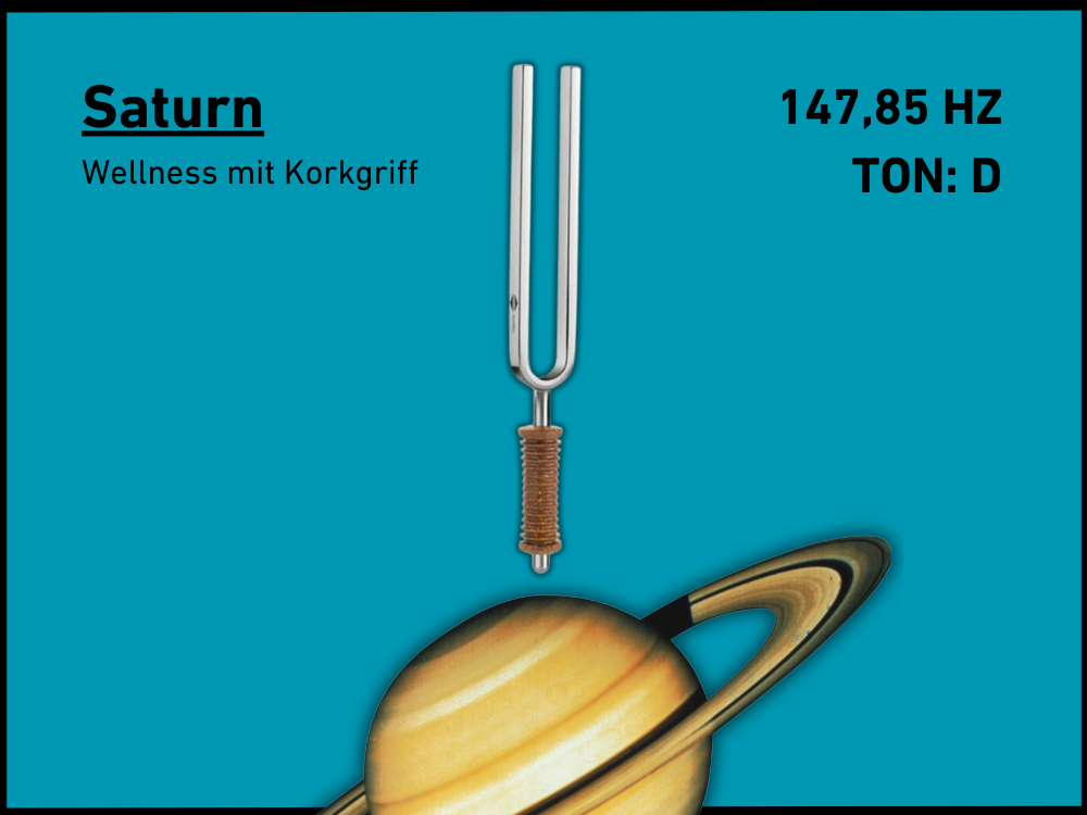 Stimmgabel Saturn Wellness147,85 Hz | Art.-Nr. KO 147/7