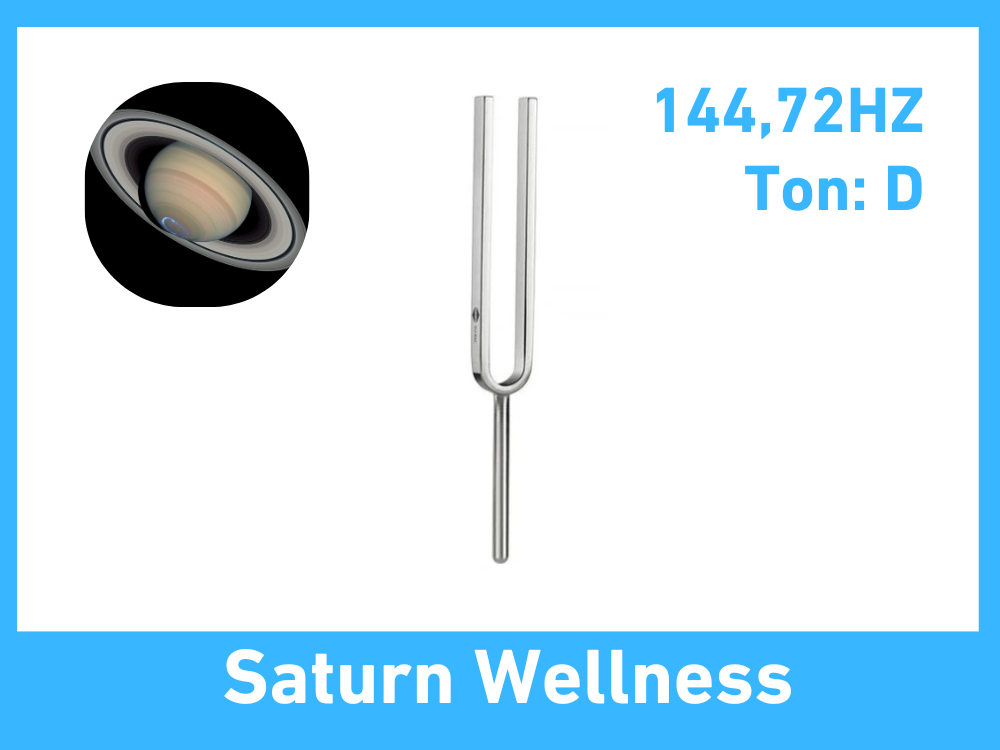 Tuning fork Saturn Wellness 147.85 Hz | Item no. KO 147/7