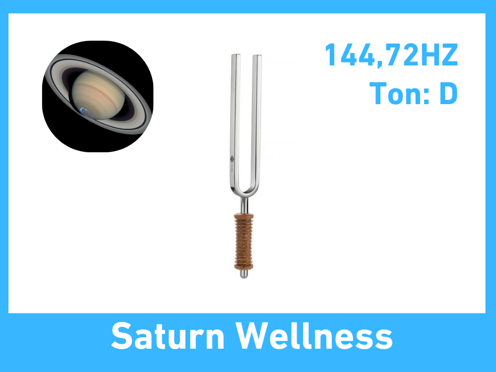 Tuning fork Saturn Wellness 147.85 Hz | Item no. KO 147/7