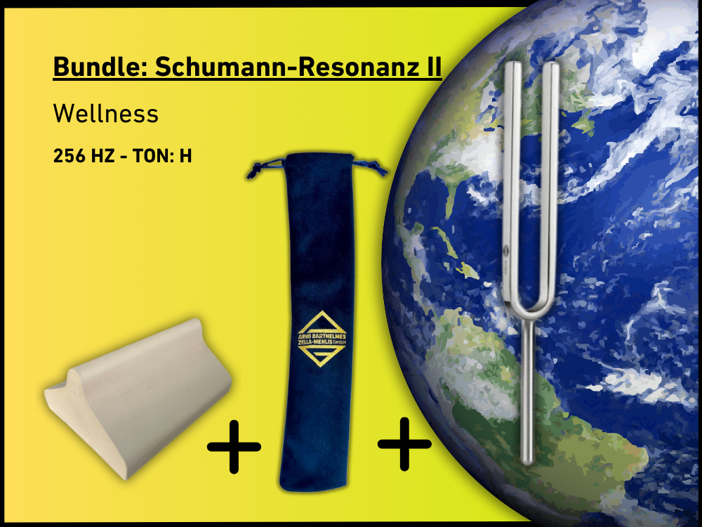 Bundle: Stimmgabel Schumann-Resonanz II  256 Hz | Art.-Nr. KO 256