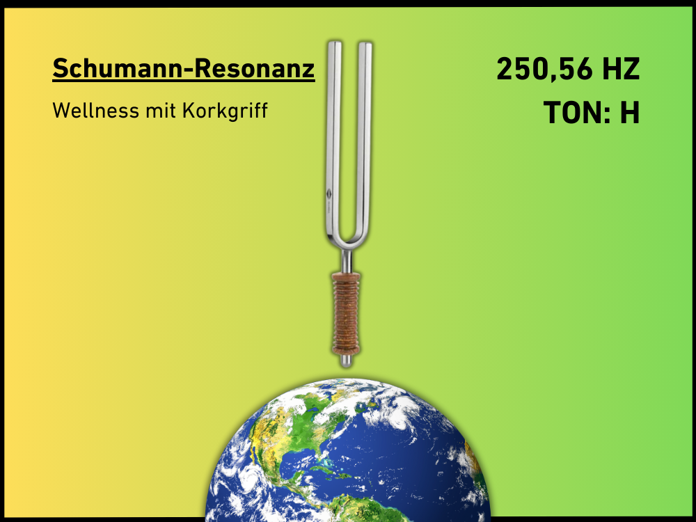 Stimmgabel Schumann-Resonanz Wellness 250,56 Hz | Art.-Nr. KO 250/7