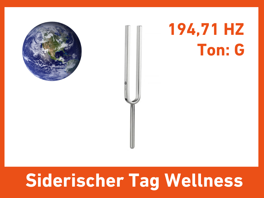 Tuning Fork Sidereal Day Wellness 194.71 Hz | Item No. KO 194/7-1