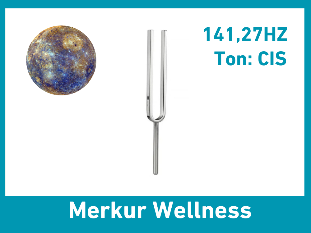 Tuning fork Merkur Wellness 141.27 Hz | Item no. KO 141/7