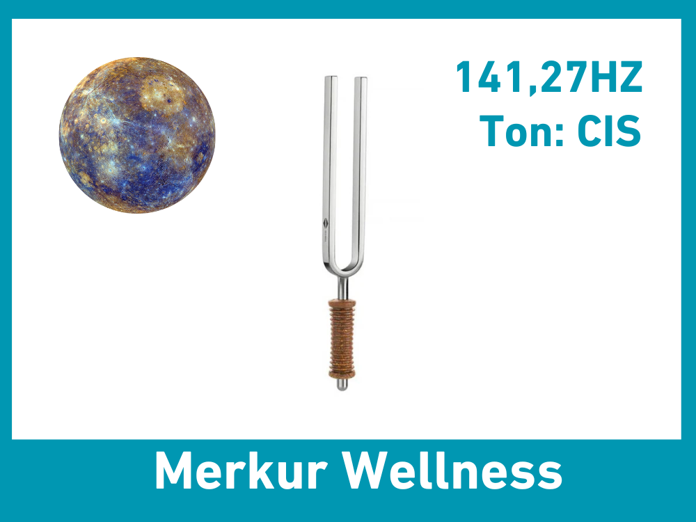 Tuning fork Merkur Wellness 141.27 Hz | Item no. KO 141/7