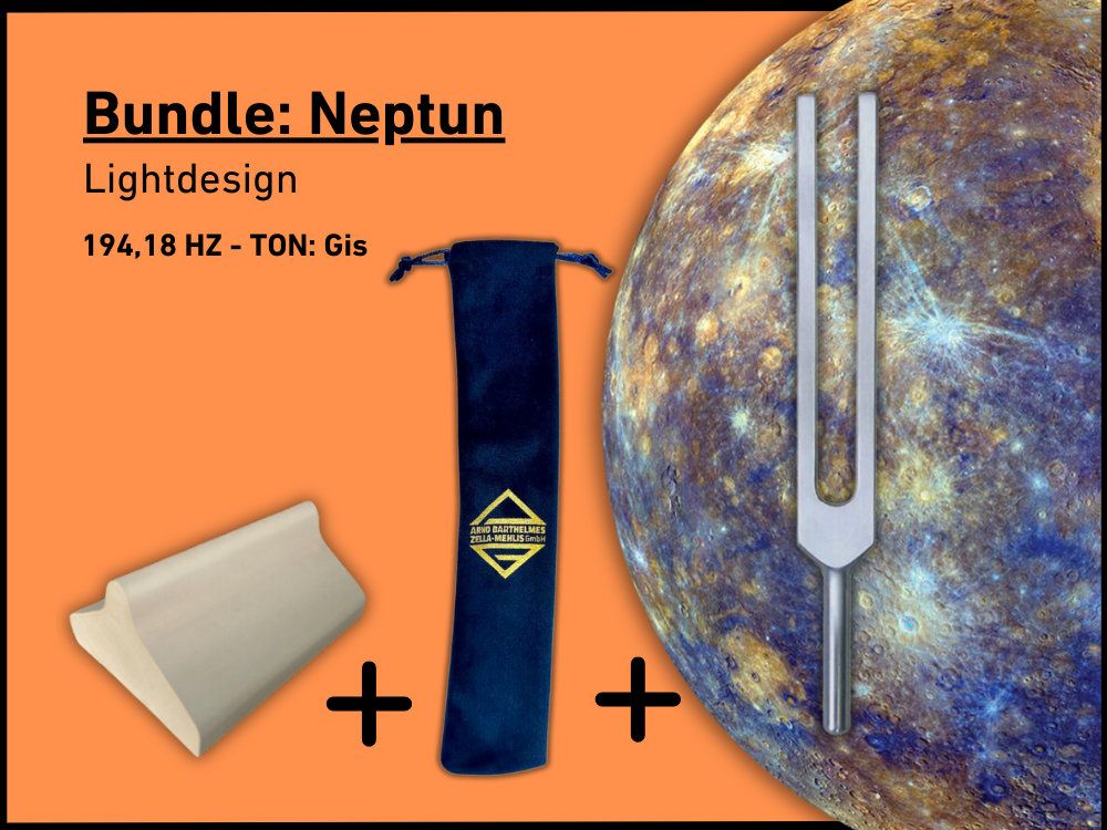 Stimmgabel Typ Neptun Lightdesign 211,44 Hz | Art.-Nr. KO 211/Alu