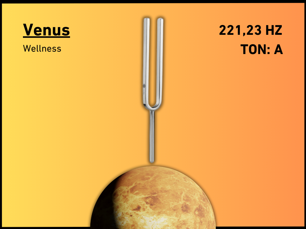 Stimmgabel Venus Wellness 221,23 Hz | Art.-Nr. KO 221/7