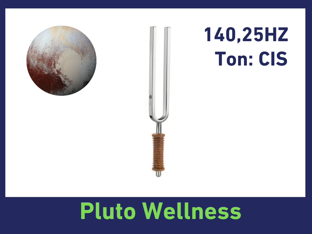 Bundle tuning fork Pluto Wellness 140.25 Hz | Item no. KO 140/7