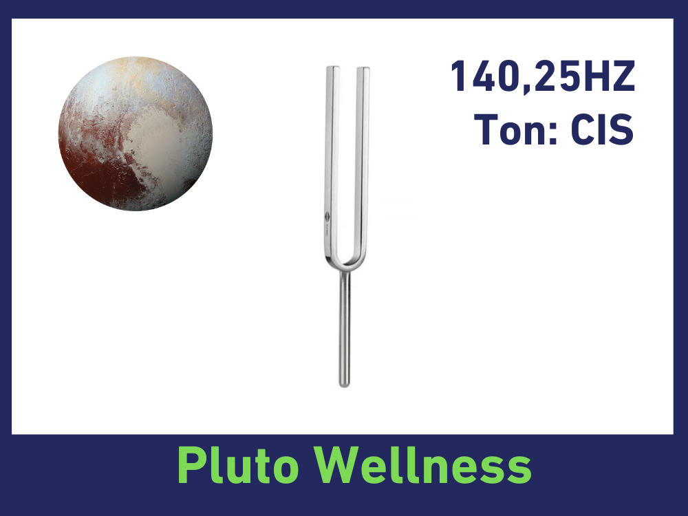 Bundle tuning fork Pluto Wellness 140.25 Hz | Item no. KO 140/7