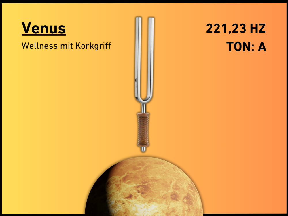 Stimmgabel Venus Wellness 221,23 Hz | Art.-Nr. KO 221/7